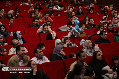 استقبال کودکان و نوجوانان از دهمین جشنواره ملی اسباب‌بازی کانون