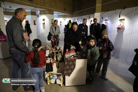 استقبال کودکان و نوجوانان از دهمین جشنواره ملی اسباب‌بازی کانون