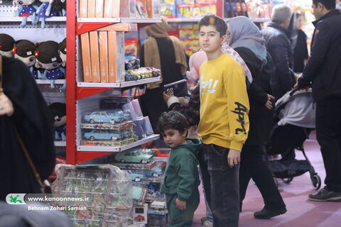 استقبال کودکان و نوجوانان از دهمین جشنواره ملی اسباب‌بازی کانون