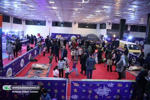 استقبال کودکان و نوجوانان از دهمین جشنواره ملی اسباب‌بازی کانون