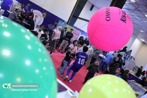 استقبال کودکان و نوجوانان از دهمین جشنواره ملی اسباب‌بازی کانون