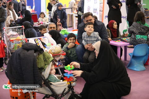 استقبال کودکان و نوجوانان از دهمین جشنواره ملی اسباب‌بازی کانون