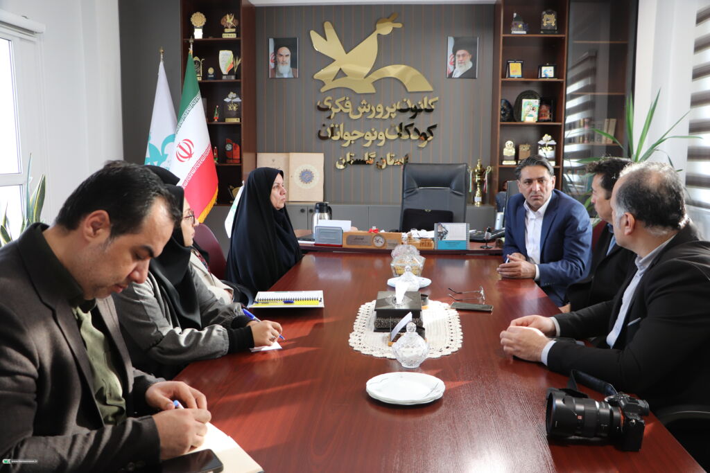 جلسه‌ی مشترک مدیرکل کانون گلستان و فنی‌حرفه‌ای استان برگزار شد