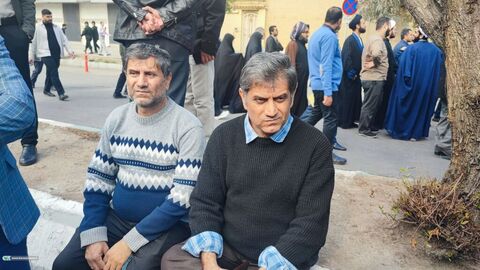 حضور همکاران کانون خوزستان در تجمع مردم اهواز در محکومیت اقدامات تروریستی