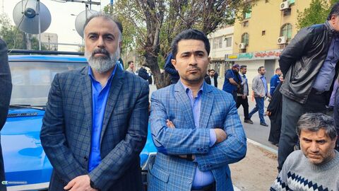 حضور همکاران کانون خوزستان در تجمع مردم اهواز در محکومیت اقدامات تروریستی