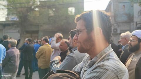 حضور همکاران کانون خوزستان در تجمع مردم اهواز در محکومیت اقدامات تروریستی