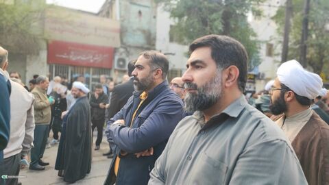 حضور همکاران کانون خوزستان در تجمع مردم اهواز در محکومیت اقدامات تروریستی