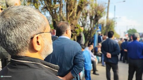 حضور همکاران کانون خوزستان در تجمع مردم اهواز در محکومیت اقدامات تروریستی