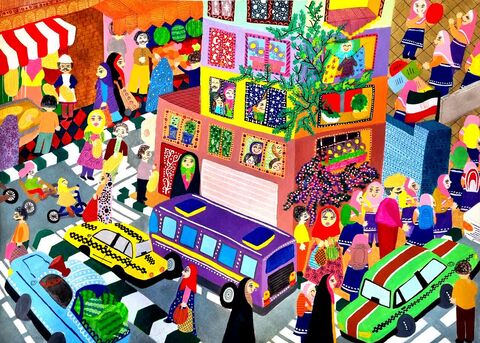 اثر برگزیده متینا خاطری ۱۳ ساله از   فرهنگسرای آفرینش کرمانشاه در  هشتمین مسابقه رومانی 2024 (نشان طلا)