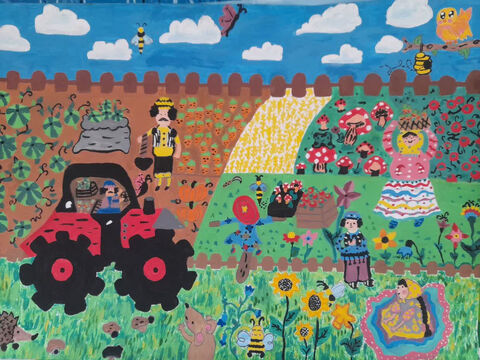 اثر برگزیده سارا منصوری 13 ساله از مرکز 5 اراک در هشتمین مسابقه رومانی 2024 (دیپلم افتخار)