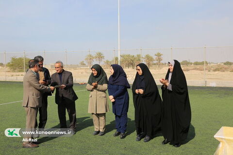 جشنواره بازی های بومی و محلی اعضا کتابخانه های سیار استان بوشهر به روایت تصویر