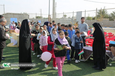 جشنواره بازی های بومی و محلی اعضا کتابخانه های سیار استان بوشهر به روایت تصویر