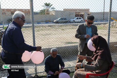 جشنواره بازی های بومی و محلی اعضا کتابخانه های سیار استان بوشهر به روایت تصویر