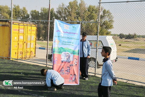 جشنواره بازی های بومی و محلی اعضا کتابخانه های سیار استان بوشهر به روایت تصویر