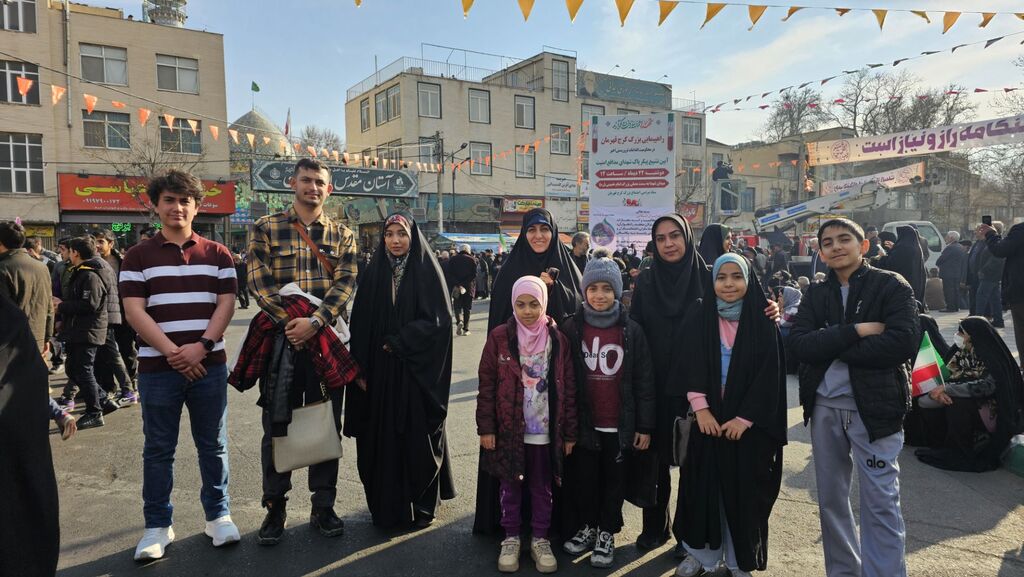 حضور کانون استان البرز در راهپیمایی ۲۲ دی‌ماه