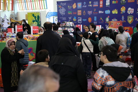 استقبال گسترده خانواده‌ها از دهمین جشنواره اسباب‌بازی در روزهای پایانی