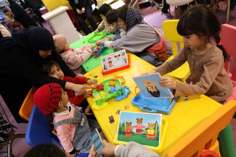 استقبال گسترده خانواده‌ها از دهمین جشنواره اسباب‌بازی در روزهای پایانی