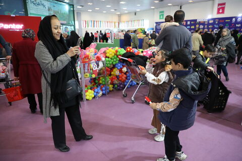 استقبال گسترده خانواده‌ها از دهمین جشنواره اسباب‌بازی در روزهای پایانی