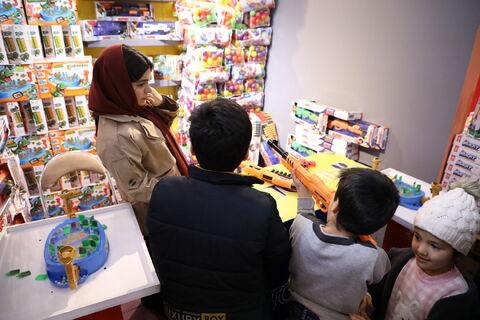 استقبال گسترده خانواده‌ها از دهمین جشنواره اسباب‌بازی در روزهای پایانی