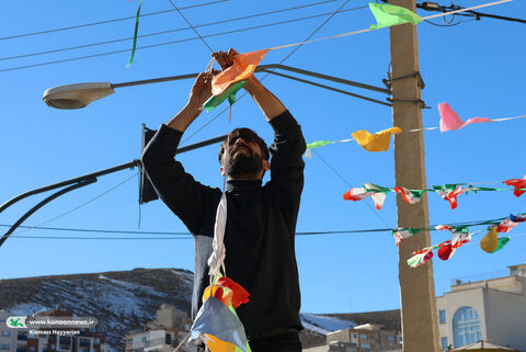 موکب کانون چهارمحال و بختیاری در عید مبعث