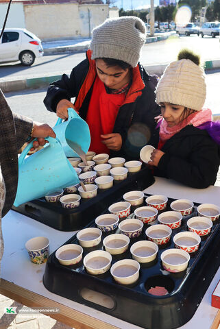 موکب کانون چهارمحال و بختیاری در عید مبعث