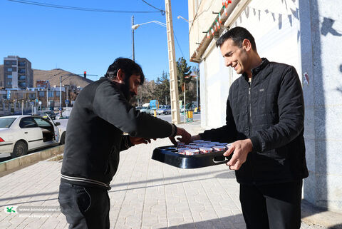 موکب کانون چهارمحال و بختیاری در عید مبعث