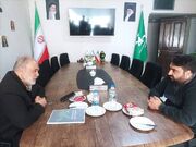 رئیس کمیسیون ویژه آب و مناطق کم‌برخودار شورای اسلامی شهر اصفهان مهمان مدیرکل کانون شد