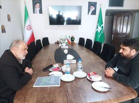 رئیس کمیسیون ویژه آب و مناطق کم‌برخودار شورای اسلامی شهر اصفهان مهمان مدیرکل کانون شد