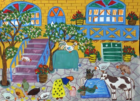 Baran Hosseini, 12, from Sanandaj, Kurdistan province, honorary diploma