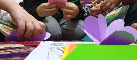 حضور اعضا و مربیان کانون پرورش فکری کودکان و نوجوانان استان آذربایجان غربی در مراسم معنوی اعتکاف با ویژه برنامه های فرهنگی و هنری