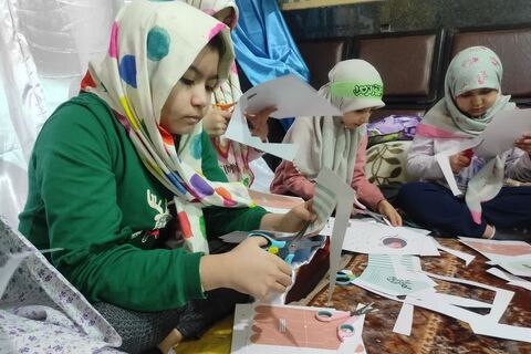 حضور اعضا و مربیان کانون پرورش فکری کودکان و نوجوانان استان آذربایجان غربی در مراسم معنوی اعتکاف با ویژه برنامه های فرهنگی و هنری