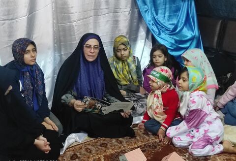 حضور اعضا و مربیان کانون پرورش فکری کودکان و نوجوانان استان آذربایجان غربی در مراسم معنوی اعتکاف با ویژه برنامه های فرهنگی و هنری