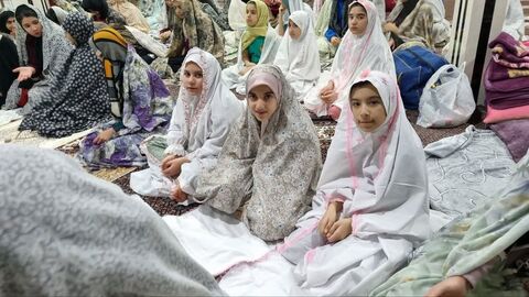 حضور اعضا و مربیان کانون پرورش فکری کودکان و نوجوانان استان آذربایجان غربی در مراسم معنوی اعتکاف با ویژه برنامه های فرهنگی و هنری