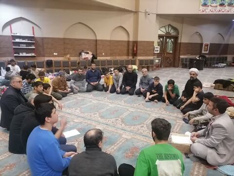 حضور اعضا و مربیان کانون پرورش فکری کودکان و نوجوانان استان آذربایجان غربی در مراسم معنوی اعتکاف با ویژه برنامه های فرهنگی و هنری