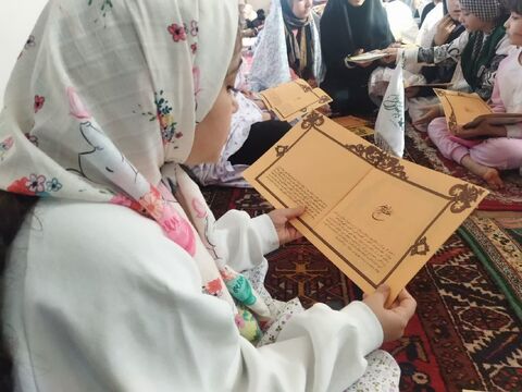 حضور اعضا و مربیان کانون پرورش فکری کودکان و نوجوانان استان آذربایجان غربی در مراسم معنوی اعتکاف با ویژه برنامه های فرهنگی و هنری