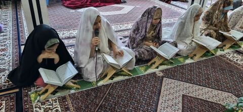 حضور اعضا و مربیان کانون پرورش فکری کودکان و نوجوانان استان آذربایجان غربی در مراسم معنوی اعتکاف با ویژه برنامه های فرهنگی و هنری