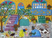 درخشش اعضای نوجوان کانون پرورش فکری کودکان و نوجوانان استان کردستان در مسابقات بین‌المللی نقاشی رومانی