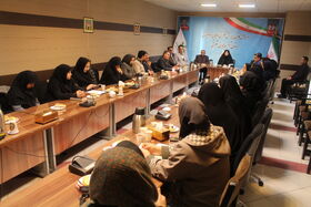 آیین تکریم و معارفه معاون اداری مالی کانون پرورش فکری کودکان و نوجوانان آذربایجان شرقی