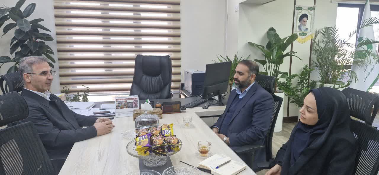 نشست مشترک مدیران کل کانون پرورش فکری و حفاظت محیط زیست خوزستان