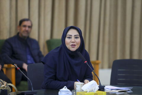 الهام دارابی در نشست آغاز داوری رده ملی و بین‌المللی بیست و هفتمین جشنواره‌ بین‌المللی قصه‌گویی