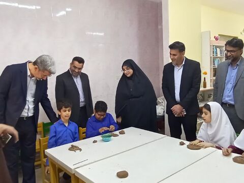 گزارش تصویری / افتتاح نخستین نمایشگاه کتاب های حسی و لمسی در بندرعباس