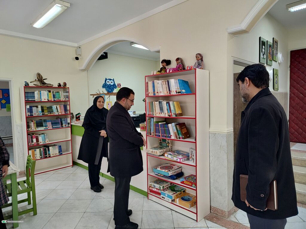 بازدید حامد علامتی از مراکز فرهنگی کانون پرورش فکری استان اردبیل