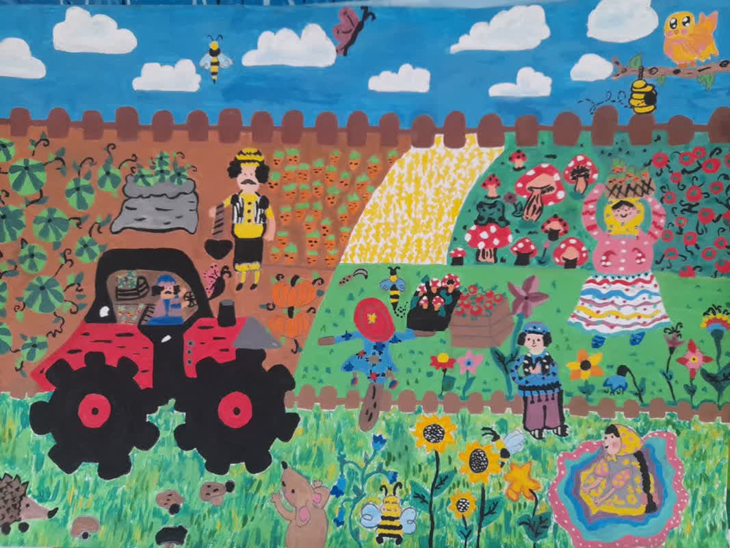 درخشش اعضای کانون پرورش فکری استان مرکزی در مسابقات بینالمللی نقاشی رومانی