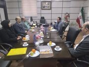 دیدار مدیرکل کانون پرورش فکری استان مرکزی با فرماندار دلیجان