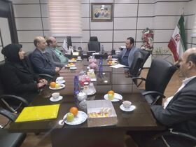 دیدار مدیرکل کانون پرورش فکری استان مرکزی با فرماندار دلیجان