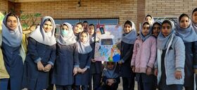 **گزارش تصویری/ استقبال کودکان و نوجوانان همدانی از پویش ستاره‌های محفل