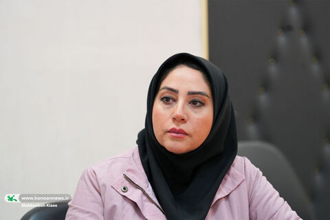 الهام دارابی رئیس اداره توسعه و ترویج قصه‌گویی در داوری  رده ملی و بین‌المللی بیست و هفتمین جشنواره‌ قصه‌گویی کانون