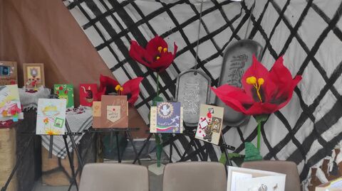 نمایشگاه فرهنگی هنری کانون پرورش فکری کودکان و نوجوانان استان آذربایجان غربی در کنگره بزرگداشت ۱۲ هزار شهید استان