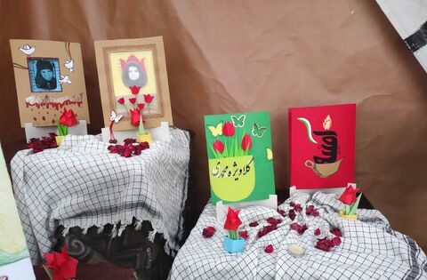 نمایشگاه فرهنگی هنری کانون پرورش فکری کودکان و نوجوانان استان آذربایجان غربی در کنگره بزرگداشت ۱۲ هزار شهید استان