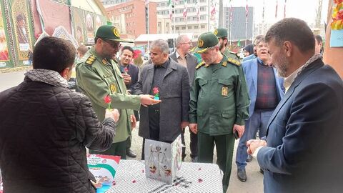 نمایشگاه فرهنگی هنری کانون پرورش فکری کودکان و نوجوانان استان آذربایجان غربی در کنگره بزرگداشت ۱۲ هزار شهید استان